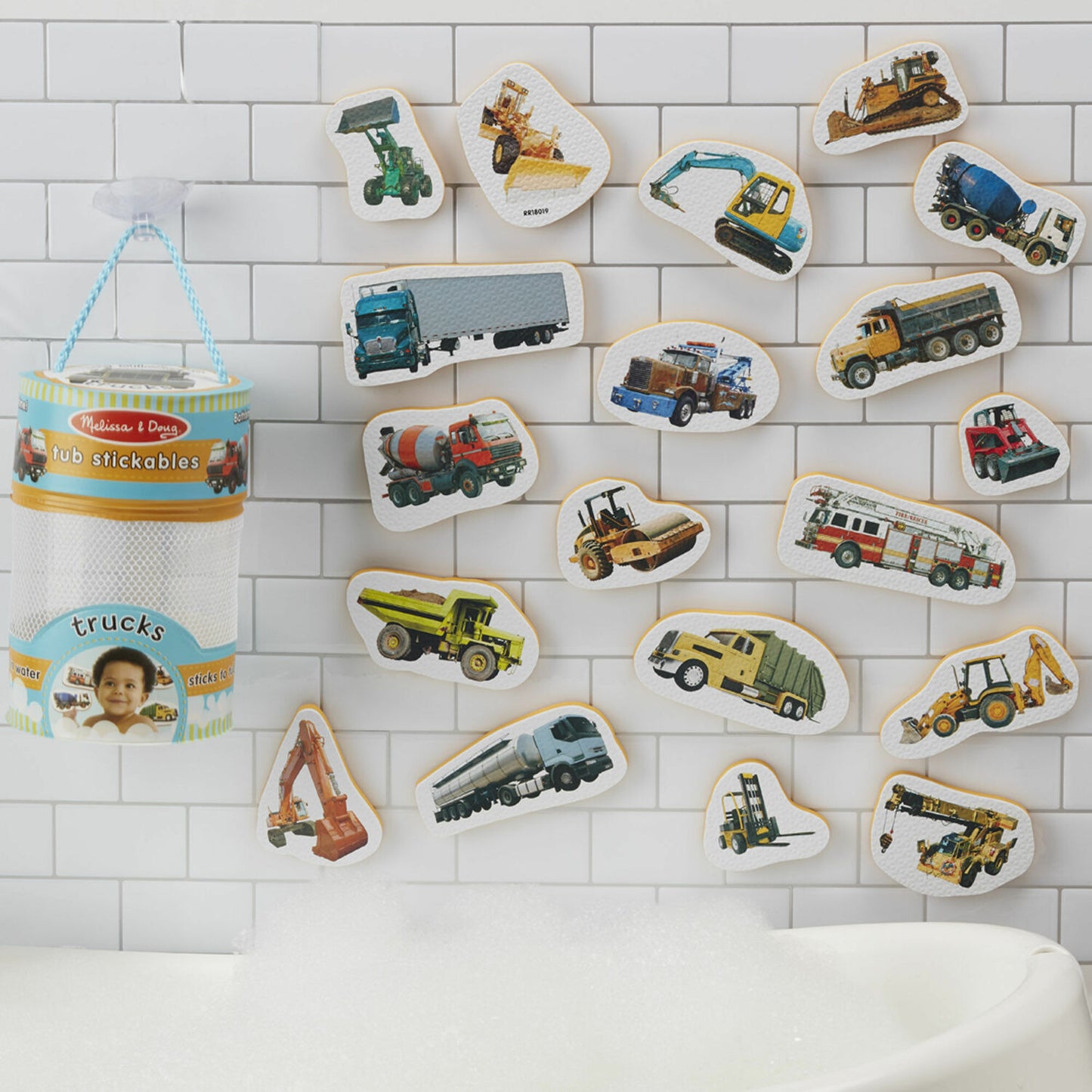 Melissa and Doug Tub Stickables (available in mermaid, alphabet and trucks)