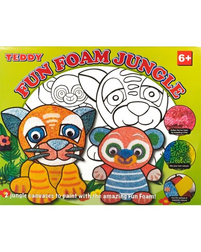 Teddy Fun Foam Jungle Kit