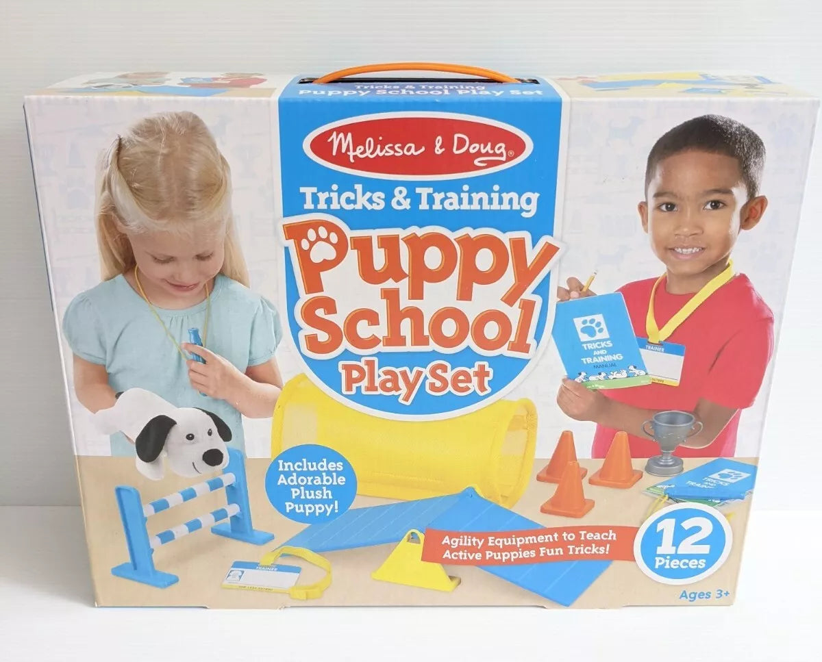 Melissa & Doug Tricks & Training Puppy School Play Set