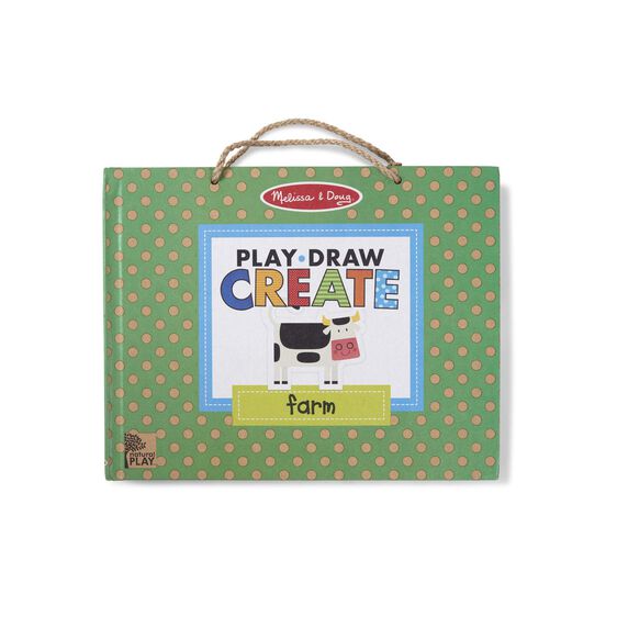 Melissa & Doug Play, Draw, Create Reusable Drawing & Magnet Kit