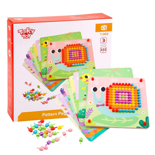 TookyToy – Pattern Pegs – Small