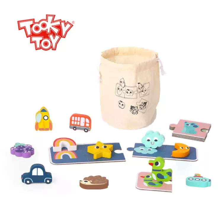 Tooky Toy Identifying & Matching Memory Touch Game