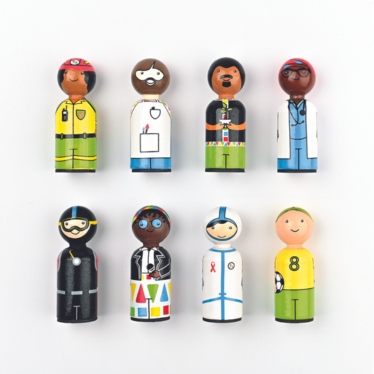 Imagimags Magnetic People Set