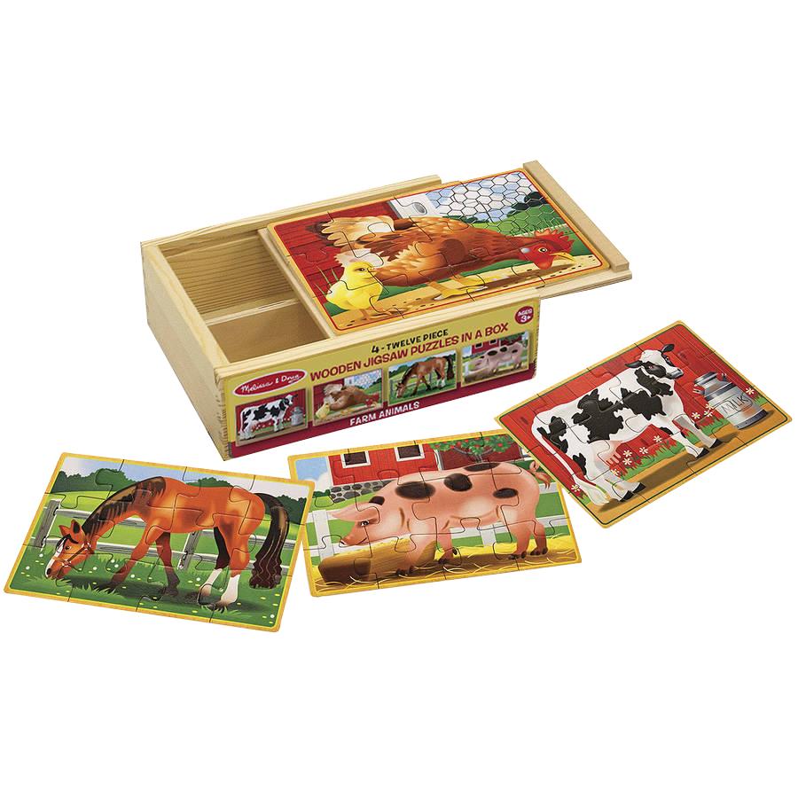 Melissa and Doug Jigsaw Puzzles in a Box