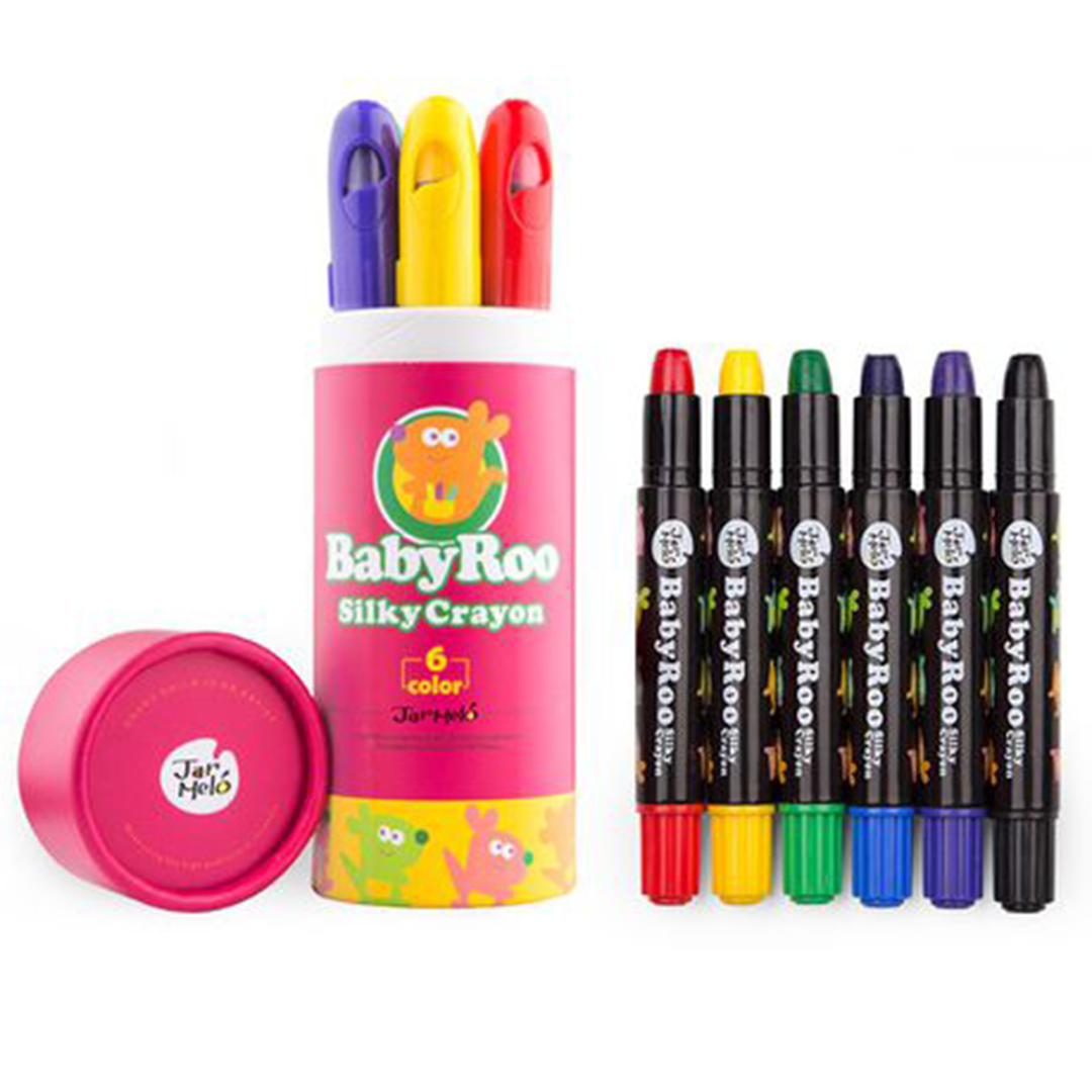 Jarmelo Washable Silky Crayons
