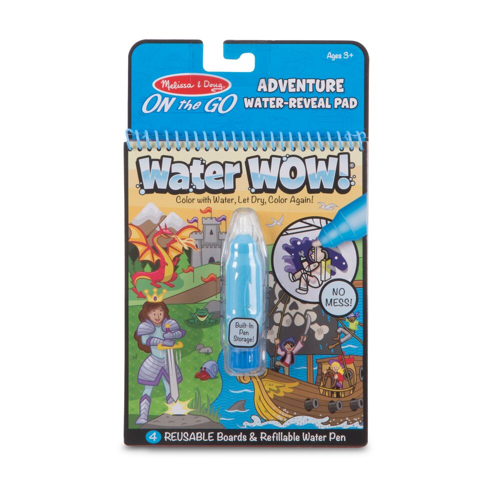 Melissa & Doug Water Wow! On the Go Travel Activity