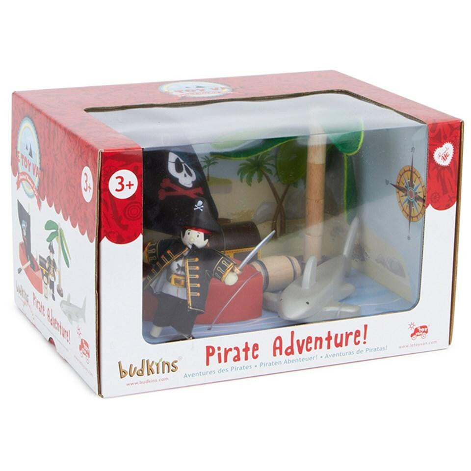 Le Toy Van Wooden Pirate Adventure Set