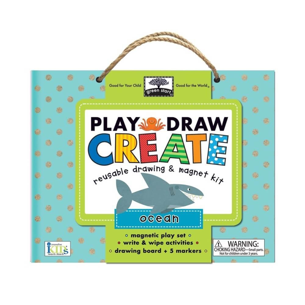 Melissa & Doug Play, Draw, Create Reusable Drawing & Magnet Kit