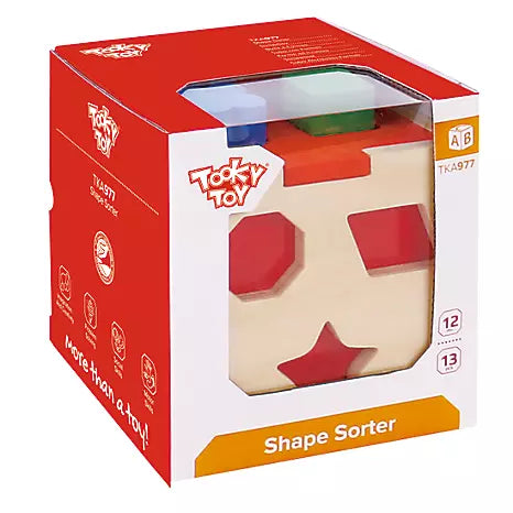 Tooky Toy – Shape Sorter Cube