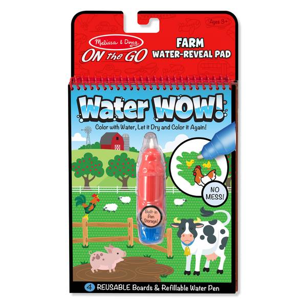 Melissa & Doug Water Wow! On the Go Travel Activity