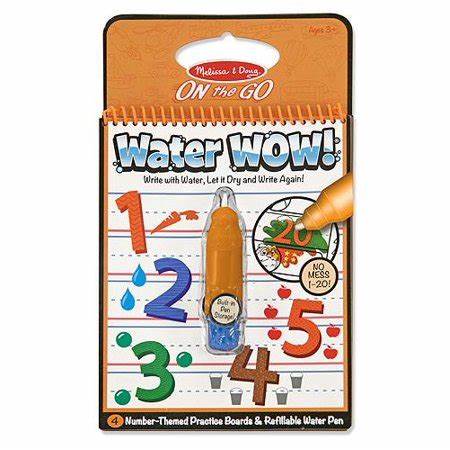 Melissa & Doug Water Wow! On the Go Travel Activity